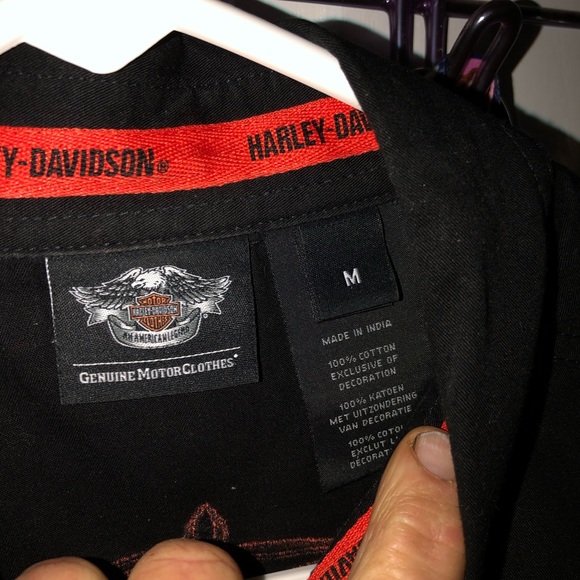 Harley button up - Picture 4 of 4
